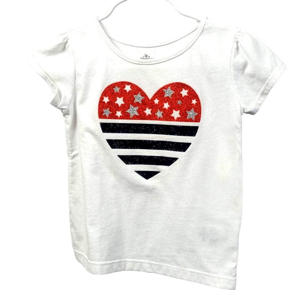 Way to Celebrate Patriotic Tee Toddler Size 2T